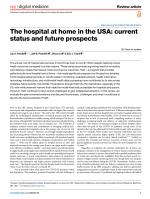 The hospital at home in the USA: current status and future prospects
