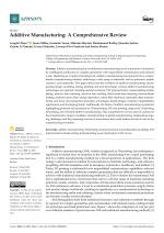 Additive Manufacturing: A Comprehensive Review