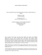 AID AND GROWTH: WHAT DOES THE CROSS-COUNTRY EVIDENCE REALLY SHOW?