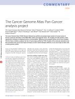 The Cancer Genome Atlas Pan-Cancer analysis project