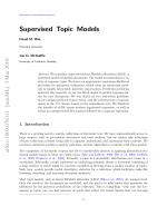 Supervised Topic Models