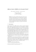 Efficient Lattice (H)IBE in the Standard Model