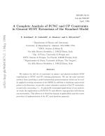 A Complete Analysis of FCNC and CP Constraints in General SUSY Extensions of the Standard Model