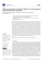 Enhanced Adsorption of Methylene Blue Dye on Functionalized Multi-Walled Carbon Nanotubes