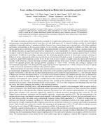 Laser cooling of a nanomechanical oscillator into its quantum ground state