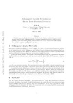 Kolmogorov-Arnold Networks are Radial Basis Function Networks