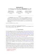 R2WinBUGS: A Package for Running WinBUGS from R