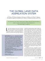 THE GLOBAL LAND DATA ASSIMILATION SYSTEM