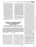 Identification of Herpesvirus-Like DNA Sequences in AIDS-Associated Kaposi's Sarcoma