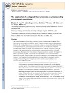 The application of ecological theory towards an understanding of the human microbiome