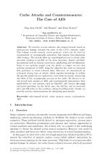 Cache Attacks and Countermeasures: The Case of AES