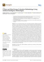 A Solar and Wind Energy Evaluation Methodology Using Artificial Intelligence Technologies