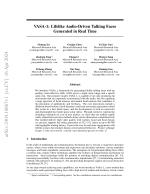 VASA-1: Lifelike Audio-Driven Talking Faces Generated in Real Time