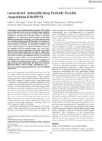 Generalized Autocalibrating Partially Parallel Acquisitions (GRAPPA)