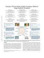 AesExpert: Towards Multi-modality Foundation Model for Image Aesthetics Perception