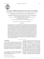 Uncertainties in CMIP5 Climate Projections due to Carbon Cycle Feedbacks