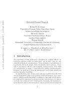 Iterated Local Search