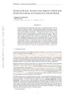 INSTRUCTSCENE: INSTRUCTION-DRIVEN 3D INDOOR SCENE SYNTHESIS WITH SEMANTIC GRAPH PRIOR
