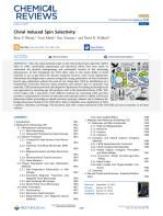 Chiral Induced Spin Selectivity