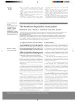 The American Psychiatric Association