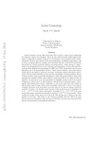 Axion Cosmology