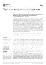 Machine Vision—Moving from Industry 4.0 to Industry 5.0