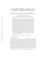 Vision-RWKV: Efficient and Scalable Visual Perception with RWKV-Like Architectures