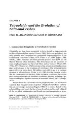 Tetraploidy and the Evolution of Salmonid Fishes