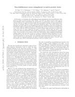 Non-stabilizerness versus entanglement in matrix product states