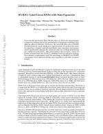 HGRN2: Gated Linear RNNs with State Expansion