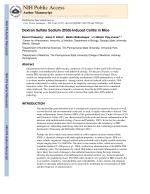 Dextran Sulfate Sodium (DSS)-Induced Colitis in Mice