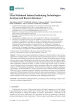 Ultra Wideband Indoor Positioning Technologies: Analysis and Recent Advances