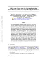 GTBENCH: Uncovering the Strategic Reasoning Limitations of LLMs via Game-Theoretic Evaluations