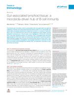 Gut-associated lymphoid tissue: a microbiota-driven hub of B cell immunity