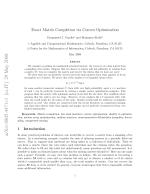 Exact Matrix Completion via Convex Optimization