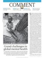 Grand challenges in global mental health