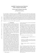 AraBERT: Transformer-based Model for Arabic Language Understanding