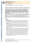 Detection of Mutations in EGFR in Circulating Lung-Cancer Cells