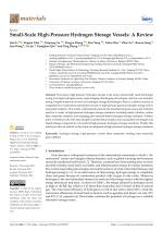 Small-Scale High-Pressure Hydrogen Storage Vessels: A Review
