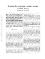 Distributed optimization over time-varying directed graphs