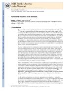 Functional Nucleic Acid Sensors