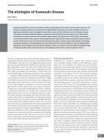 The etiologies of Kawasaki disease