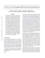 SELF-DISCOVER: Large Language Models Self-Compose Reasoning Structures