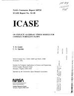ON EXPLICIT ALGEBRAIC STRESS MODELS FOR COMPLEX TURBULENT FLOWS