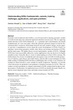 Understanding GANs: fundamentals, variants, training challenges, applications, and open problems