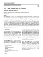 DB-GPT: Large Language Model Meets Database