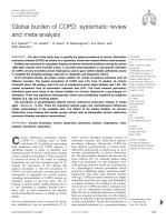 Global burden of COPD: systematic review and meta-analysis