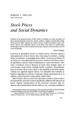 Stock Prices and Social Dynamics