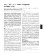 VEGF-Trap: A VEGF blocker with potent antitumor effects