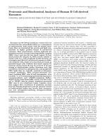 Proteomic and Biochemical Analyses of Human B Cell-derived Exosomes
